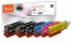 322102 - Peach Multi Pack Plus, compatible with Canon PGI-530*2, CLI-531